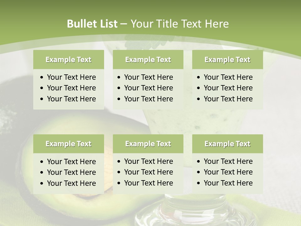 Smoothie Healthy Blend PowerPoint Template