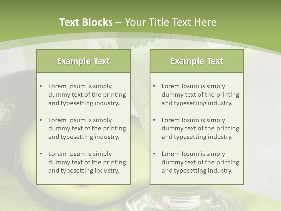 Smoothie Healthy Blend PowerPoint Template