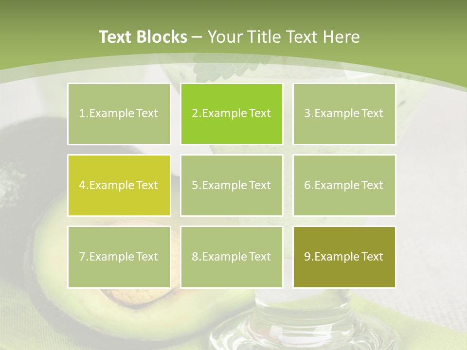 Smoothie Healthy Blend PowerPoint Template