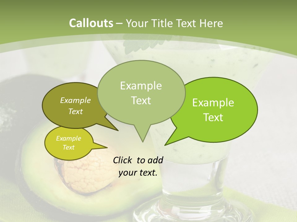 Smoothie Healthy Blend PowerPoint Template