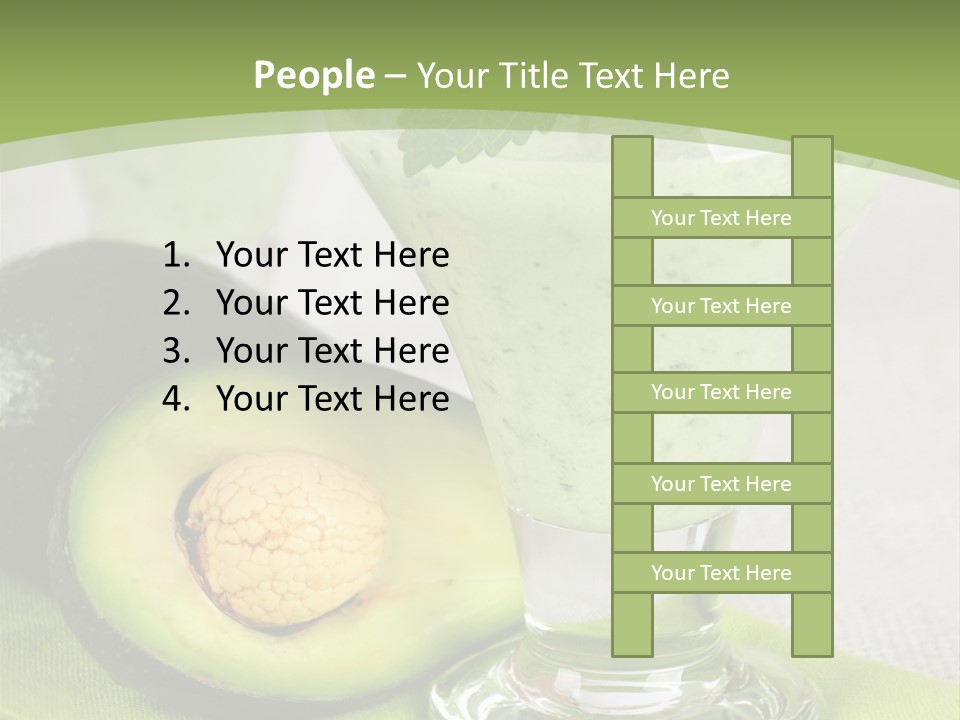 Smoothie Healthy Blend PowerPoint Template