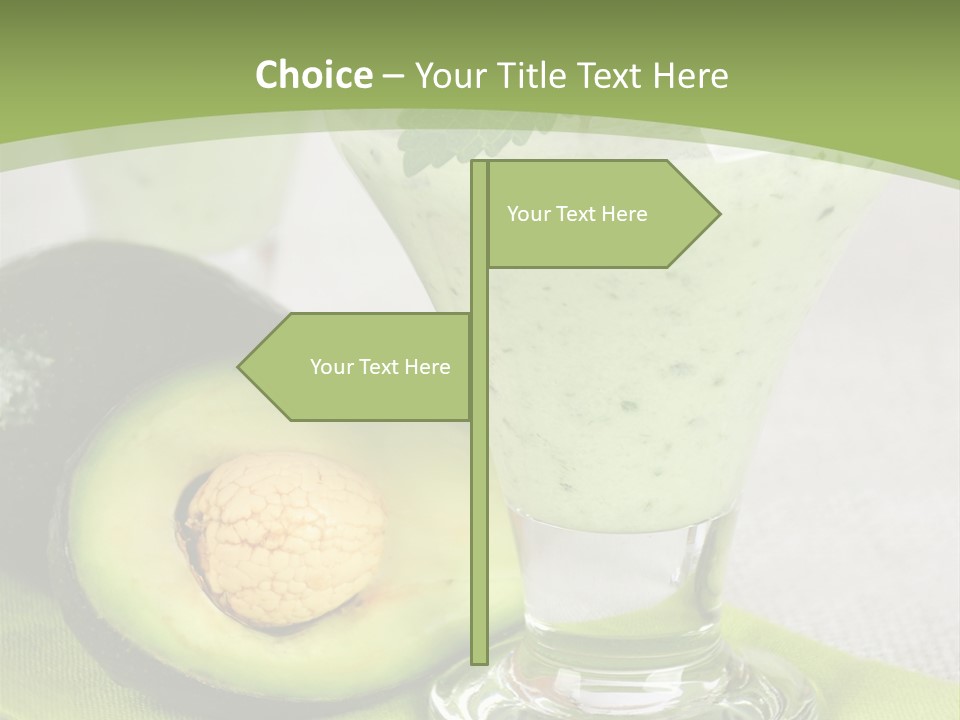 Smoothie Healthy Blend PowerPoint Template