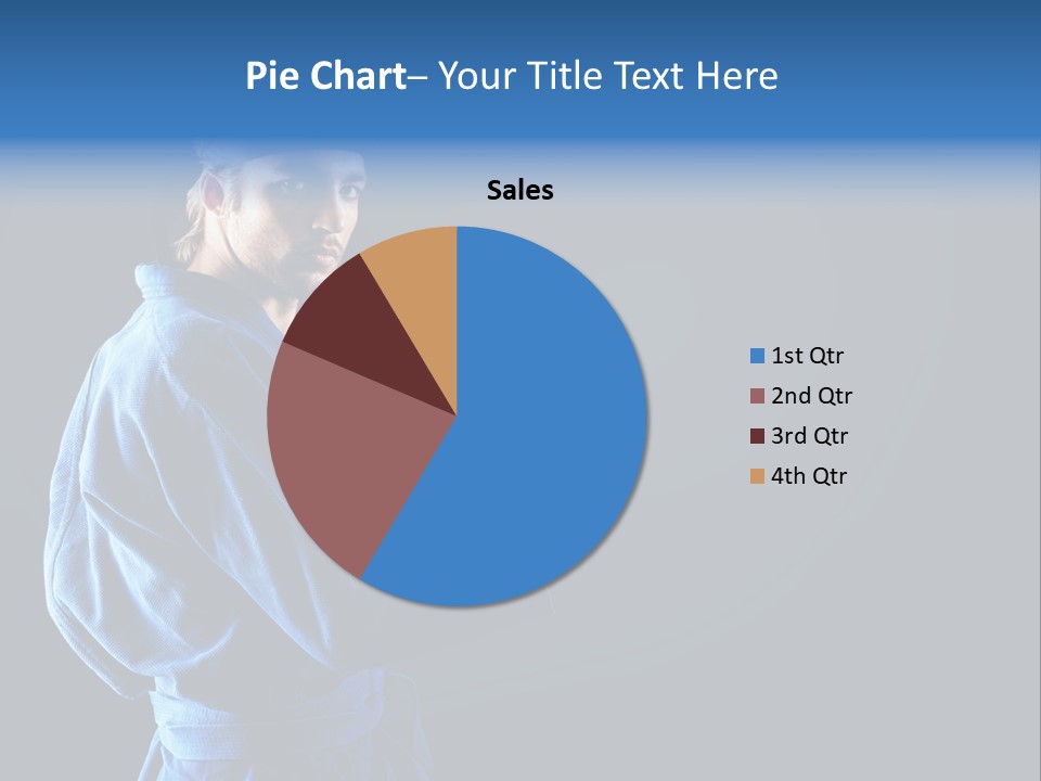 Aggression Martial Arts Background PowerPoint Template