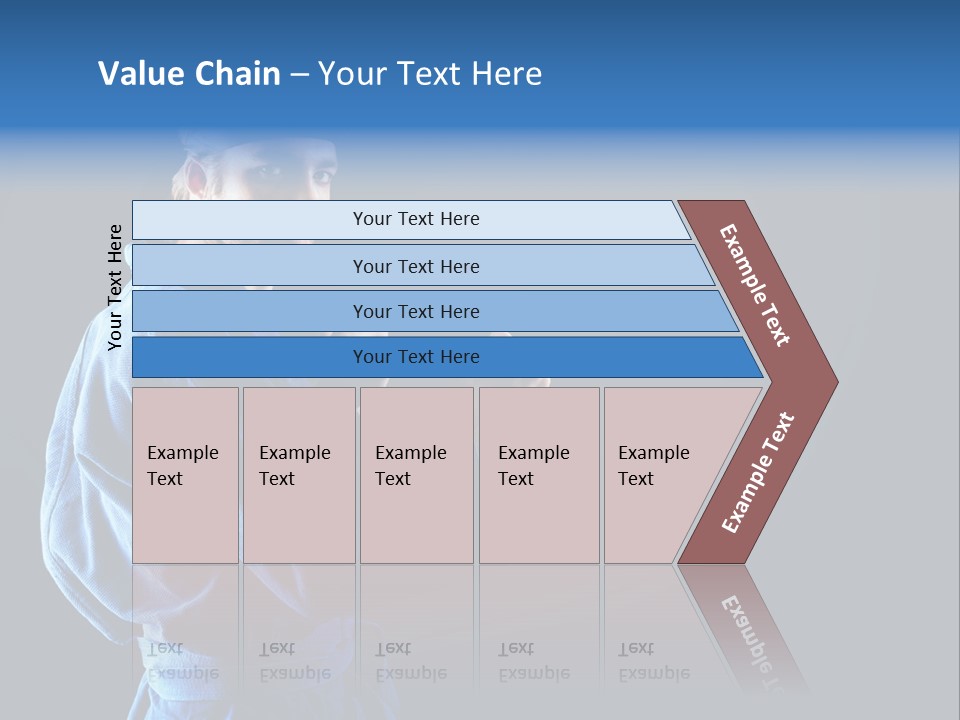 Aggression Martial Arts Background PowerPoint Template