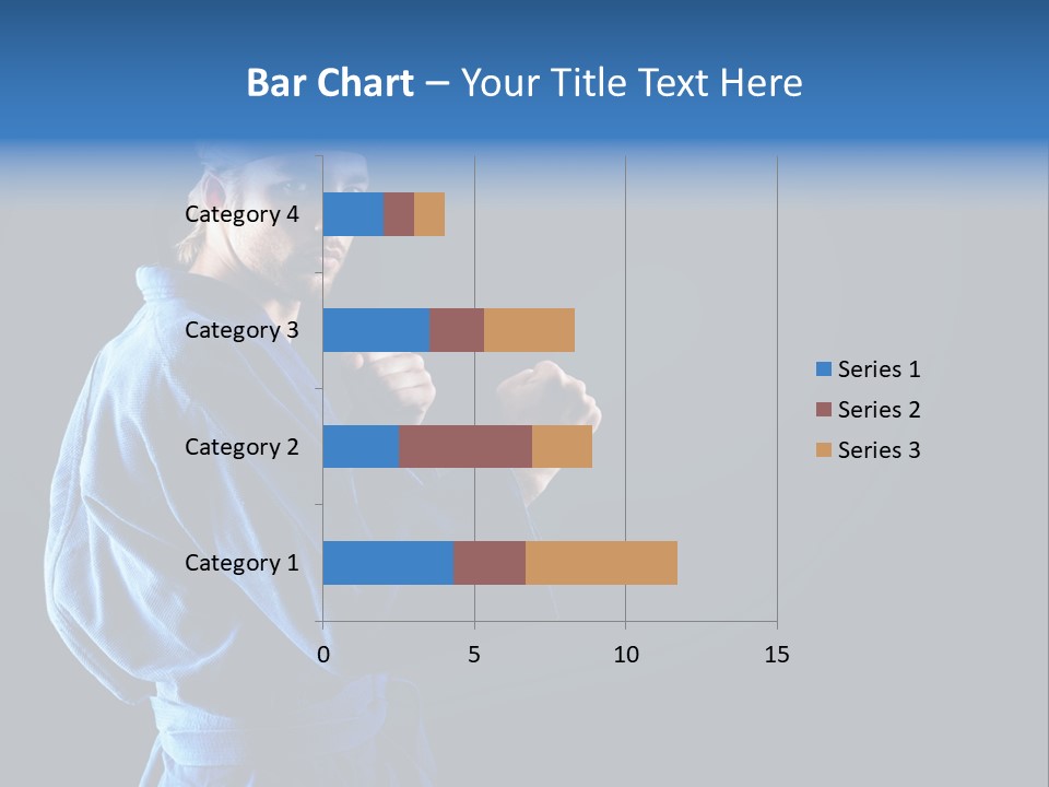 Aggression Martial Arts Background PowerPoint Template