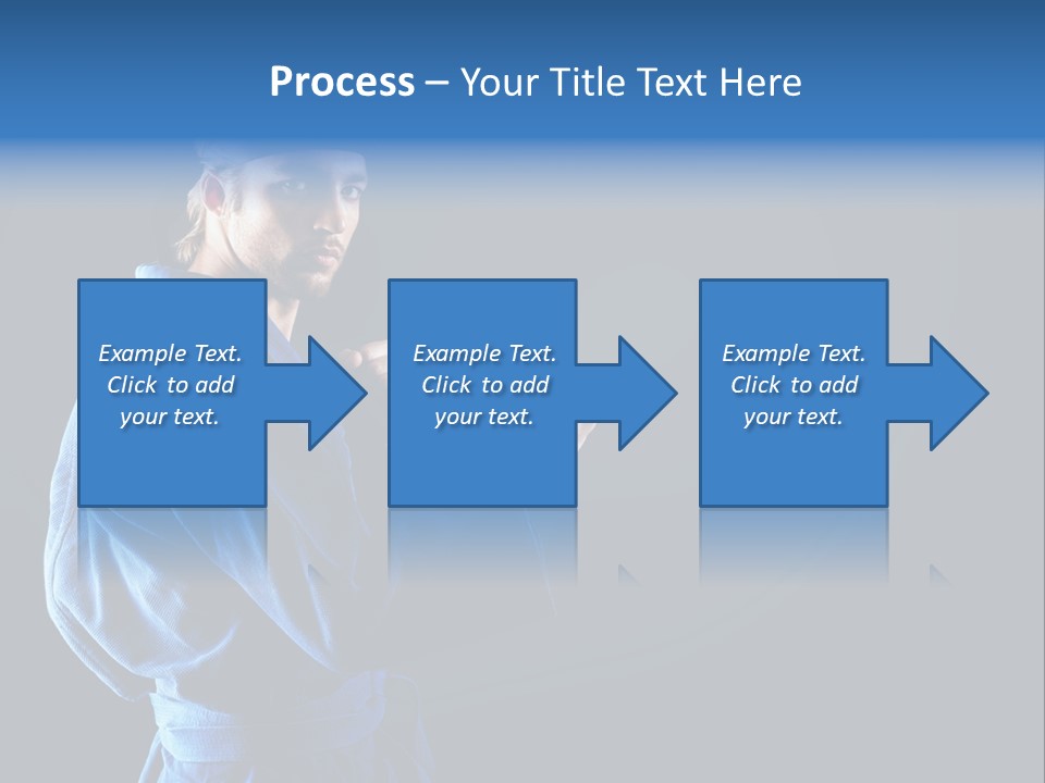 Aggression Martial Arts Background PowerPoint Template