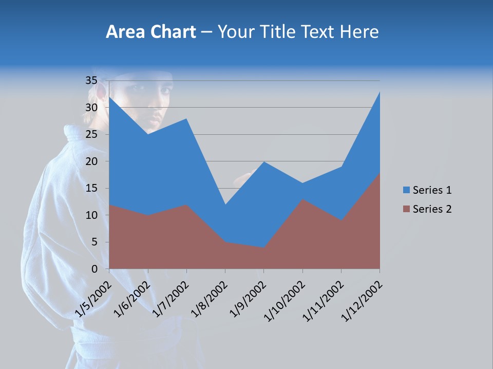 Aggression Martial Arts Background PowerPoint Template