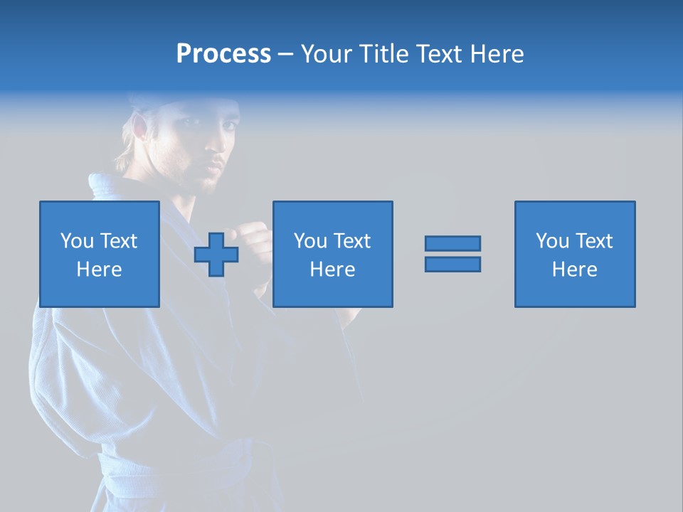 Aggression Martial Arts Background PowerPoint Template