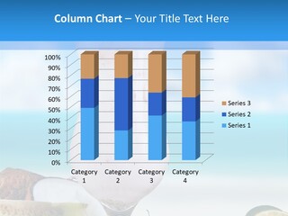 Creamy Deck Tropical PowerPoint Template