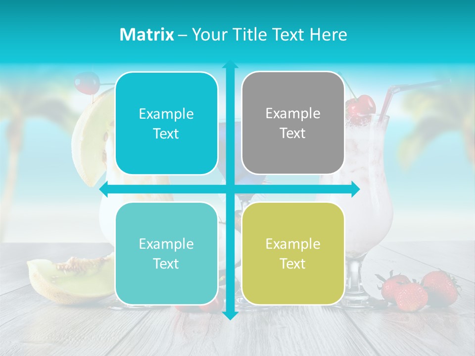 Exotic Beach Copy PowerPoint Template