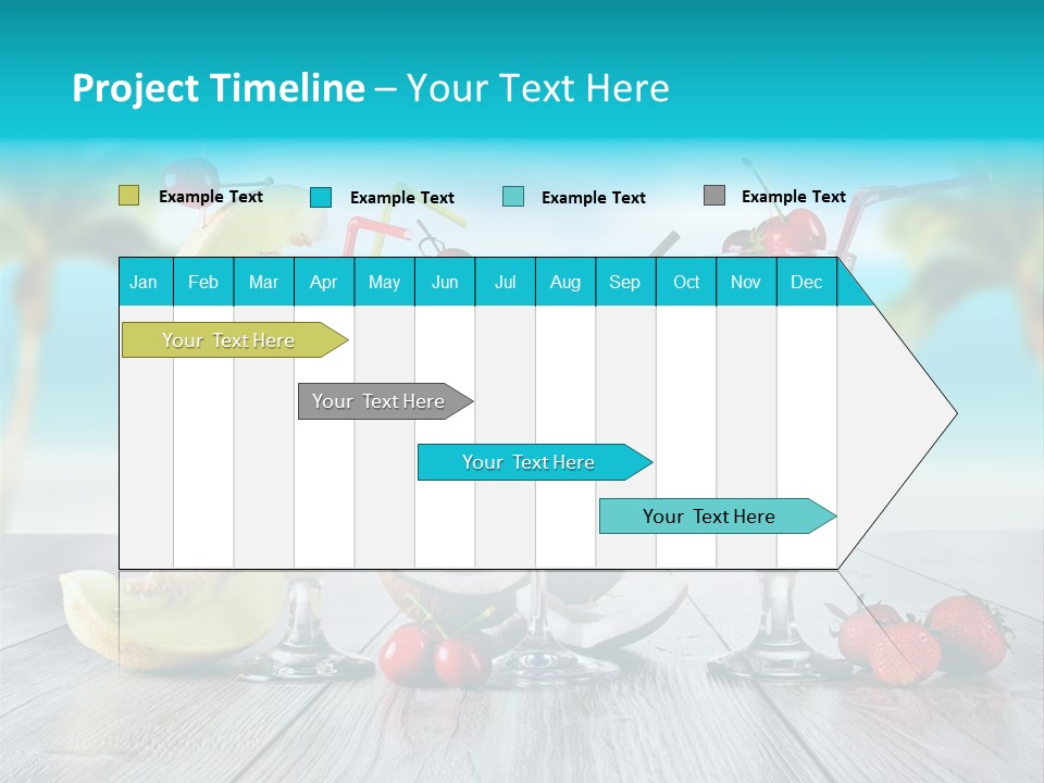 Exotic Beach Copy PowerPoint Template