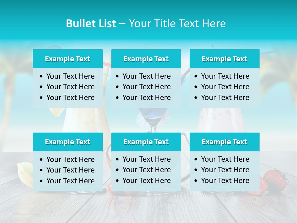 Exotic Beach Copy PowerPoint Template