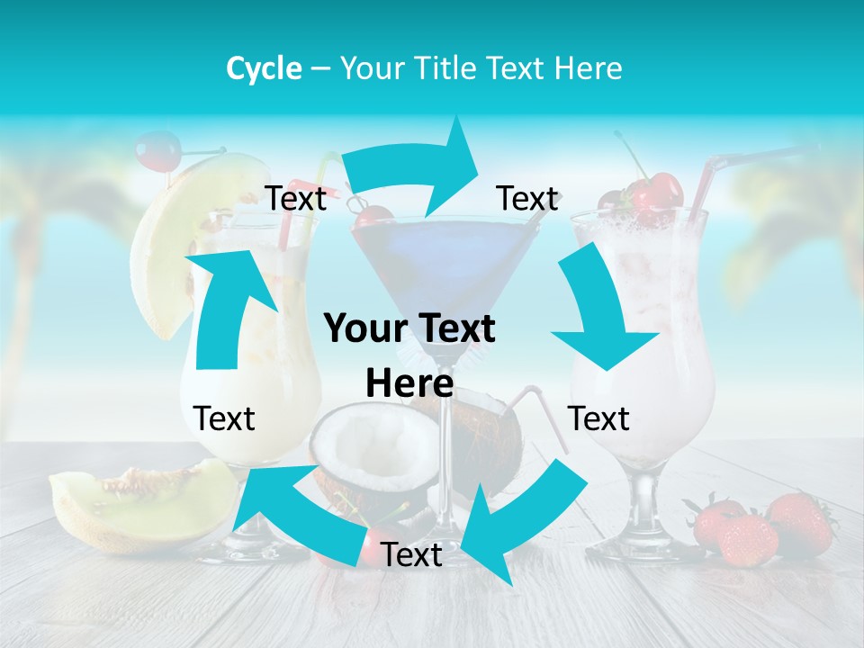 Exotic Beach Copy PowerPoint Template