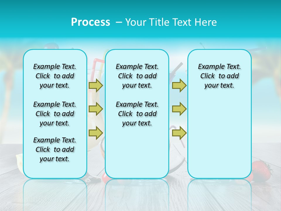 Exotic Beach Copy PowerPoint Template