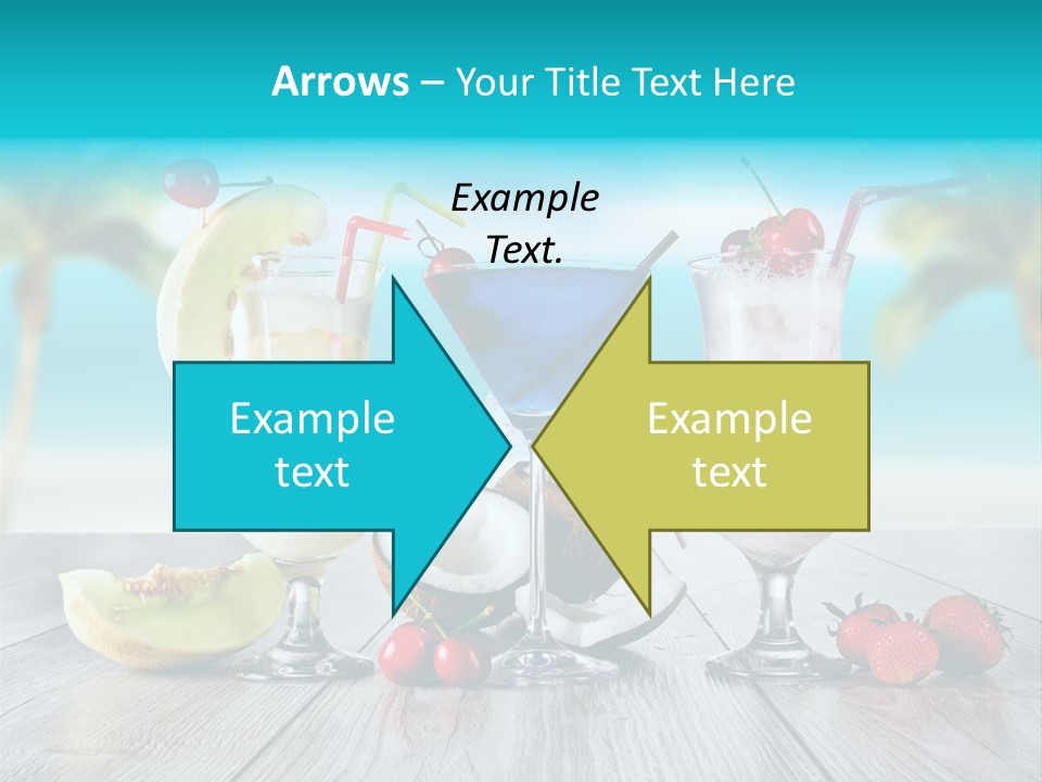 Exotic Beach Copy PowerPoint Template