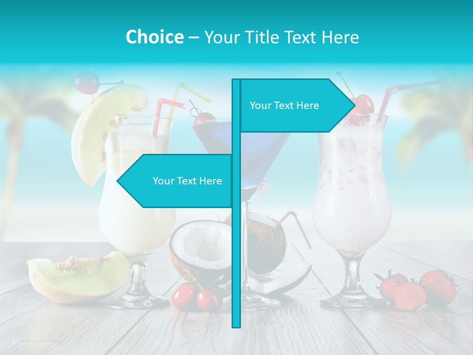 Exotic Beach Copy PowerPoint Template