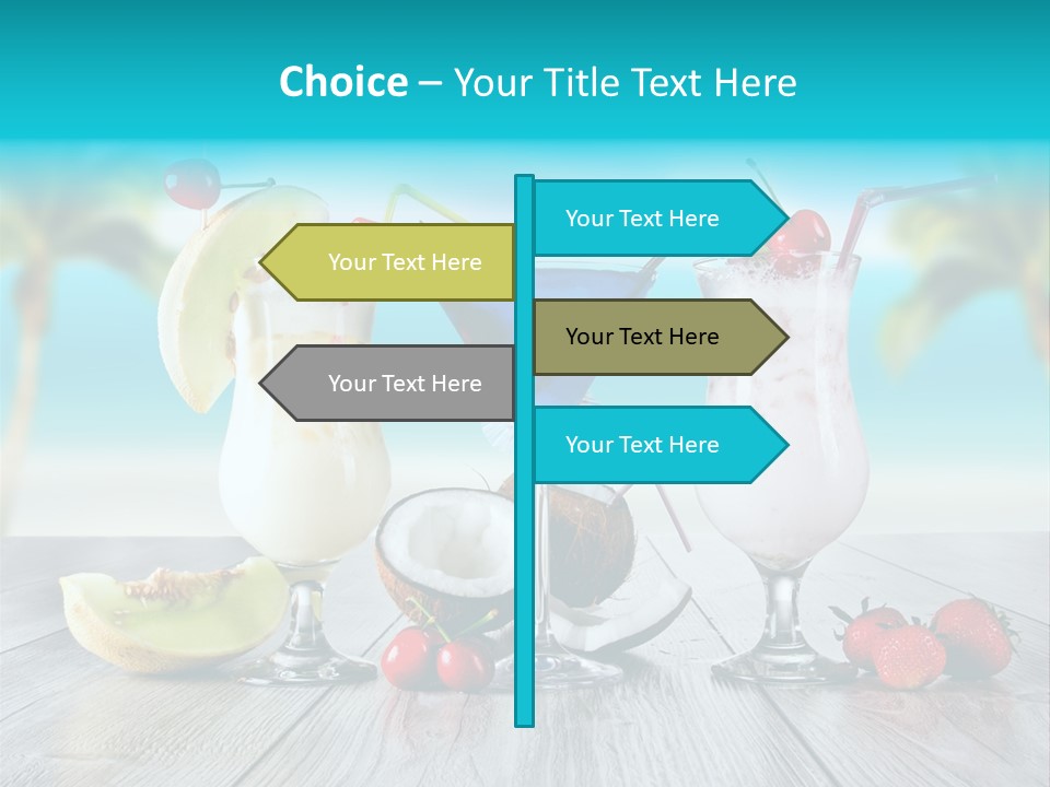 Exotic Beach Copy PowerPoint Template