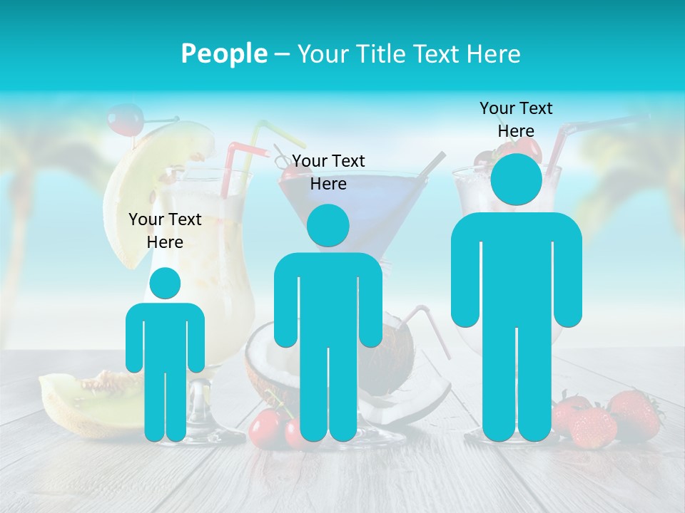 Exotic Beach Copy PowerPoint Template