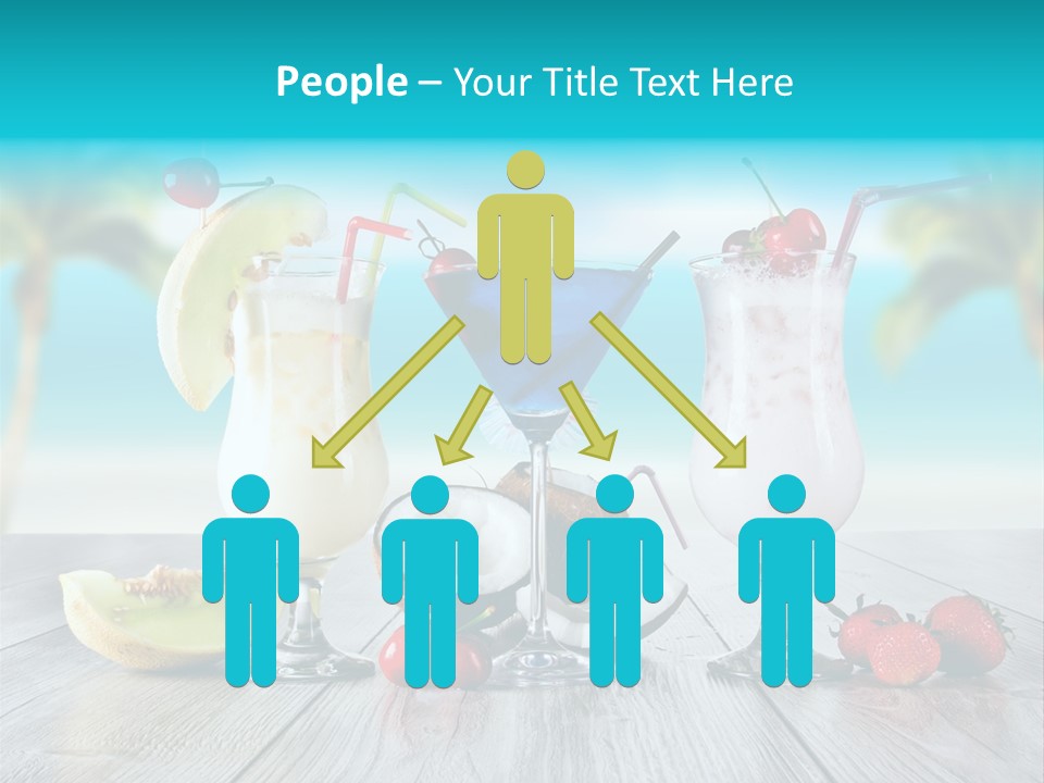 Exotic Beach Copy PowerPoint Template