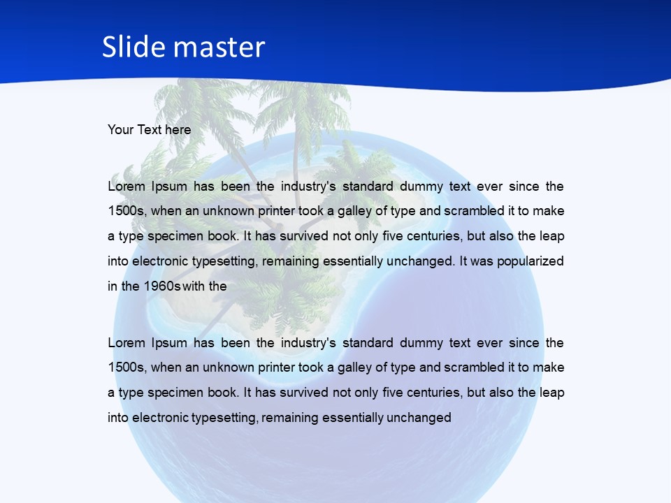 Copy Idyllic Concept PowerPoint Template