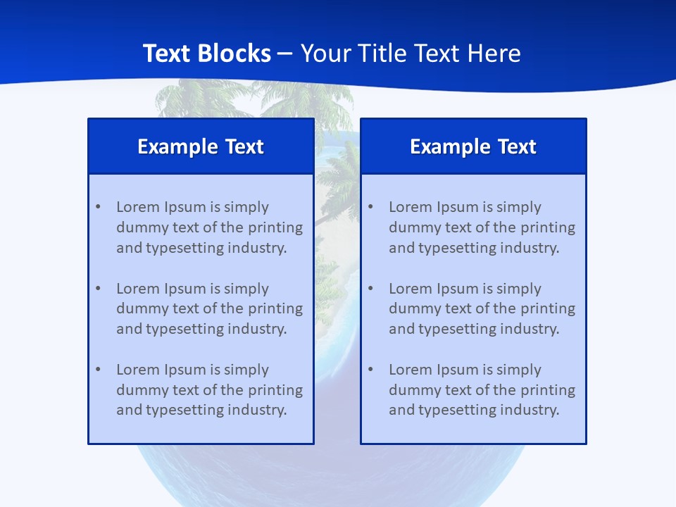 Copy Idyllic Concept PowerPoint Template