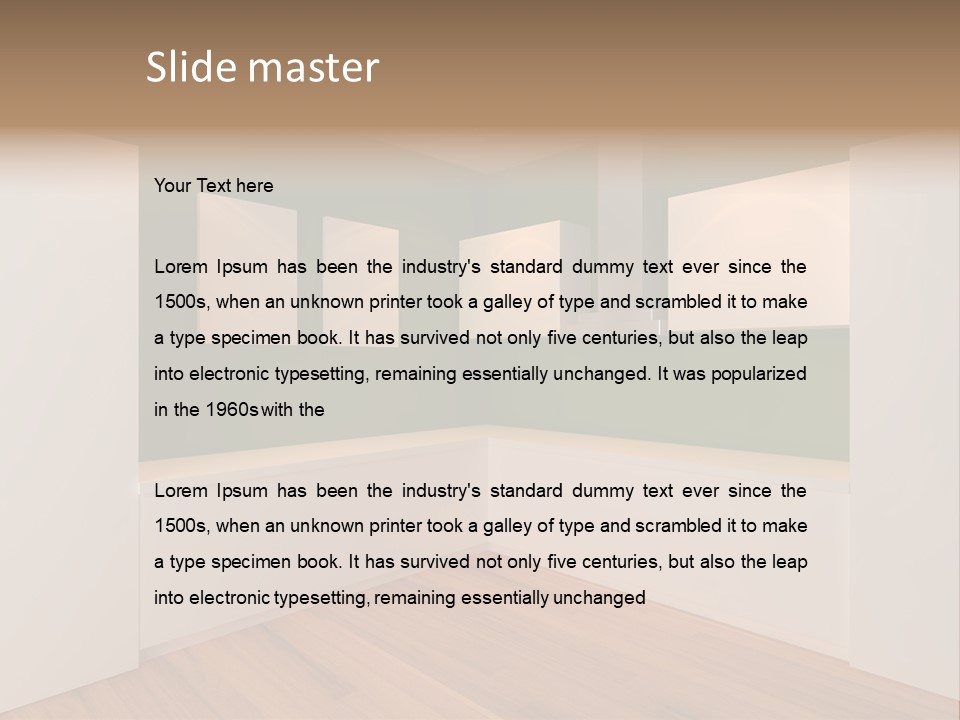 View Modern Home PowerPoint Template