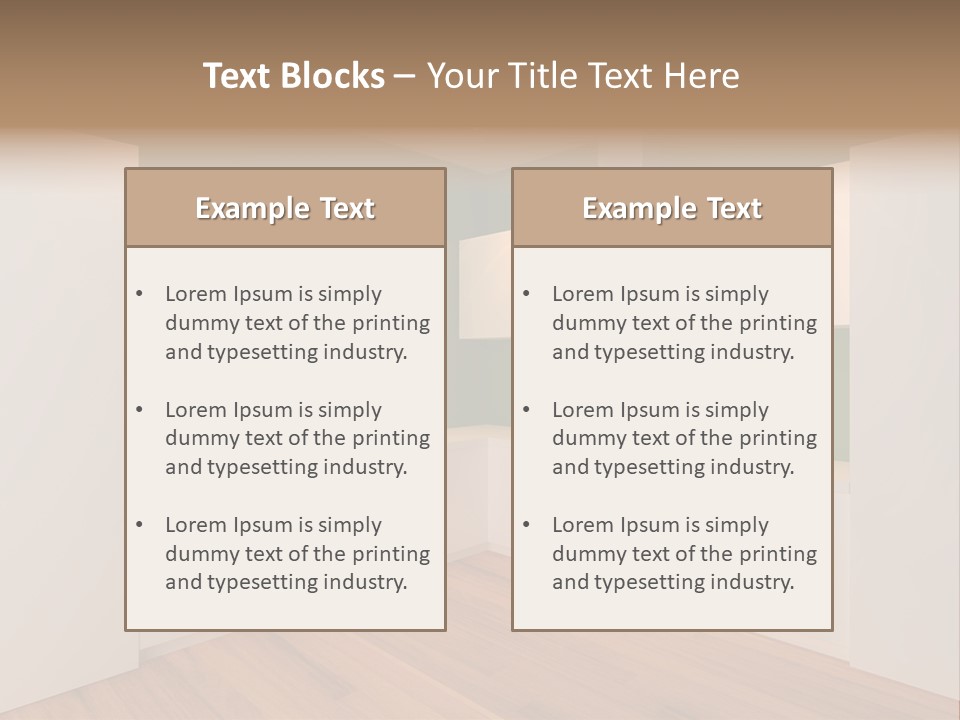 View Modern Home PowerPoint Template