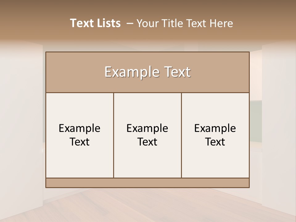View Modern Home PowerPoint Template