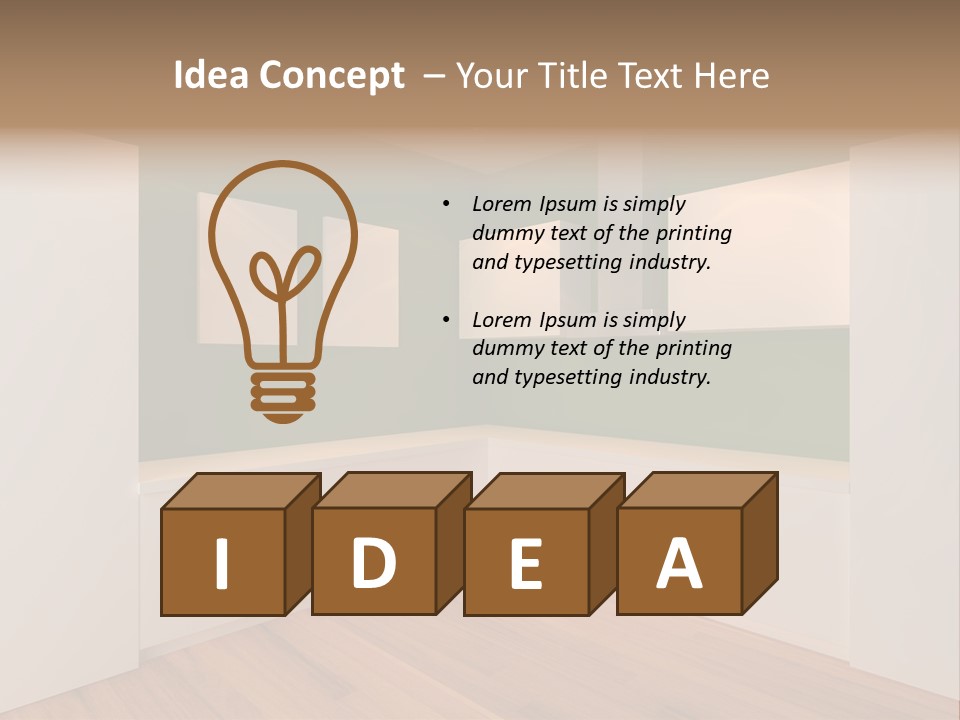 View Modern Home PowerPoint Template