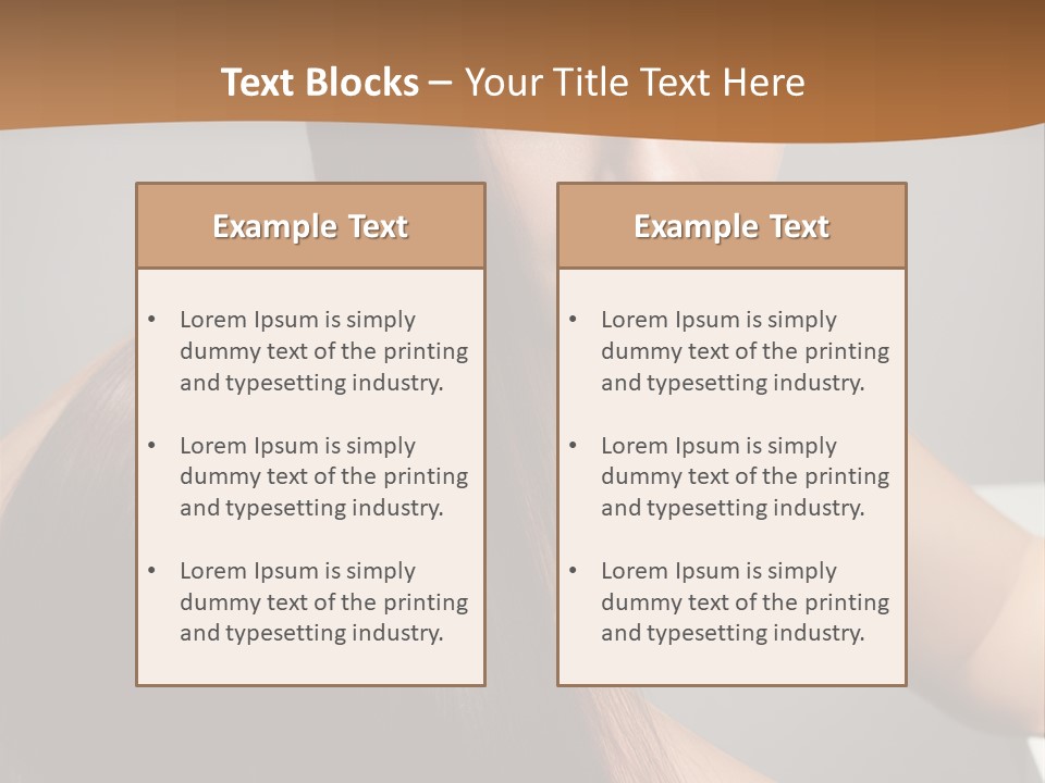 Face Head White PowerPoint Template