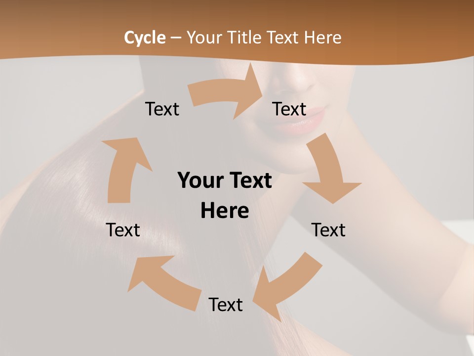 Face Head White PowerPoint Template