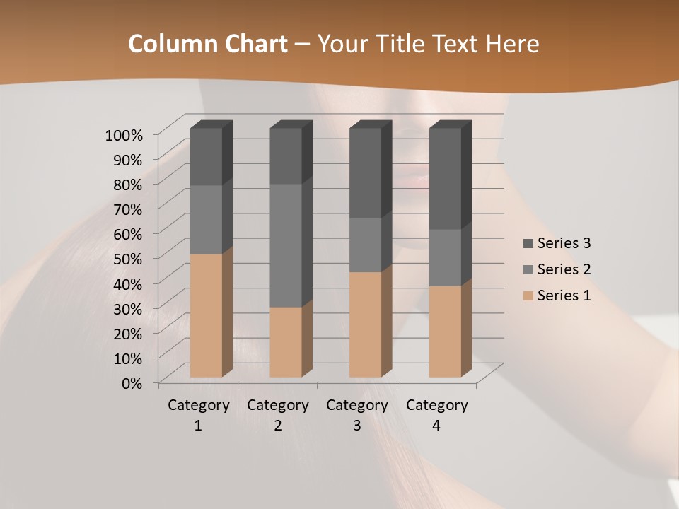 Face Head White PowerPoint Template