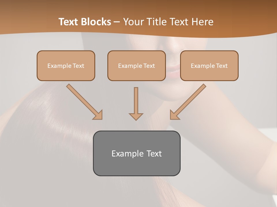 Face Head White PowerPoint Template