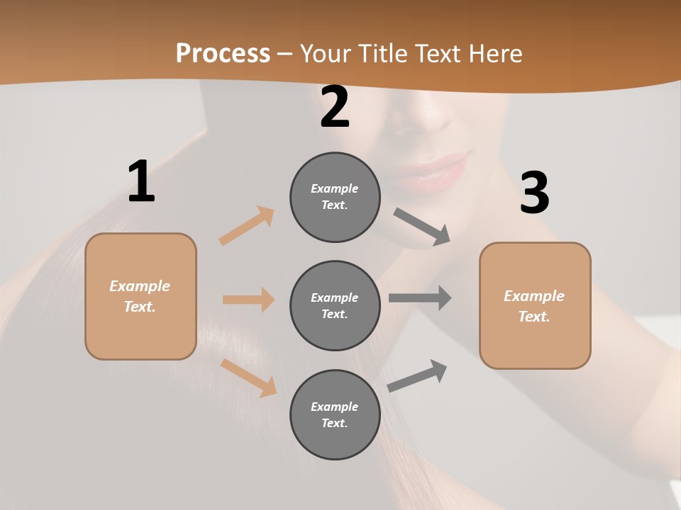 Face Head White PowerPoint Template