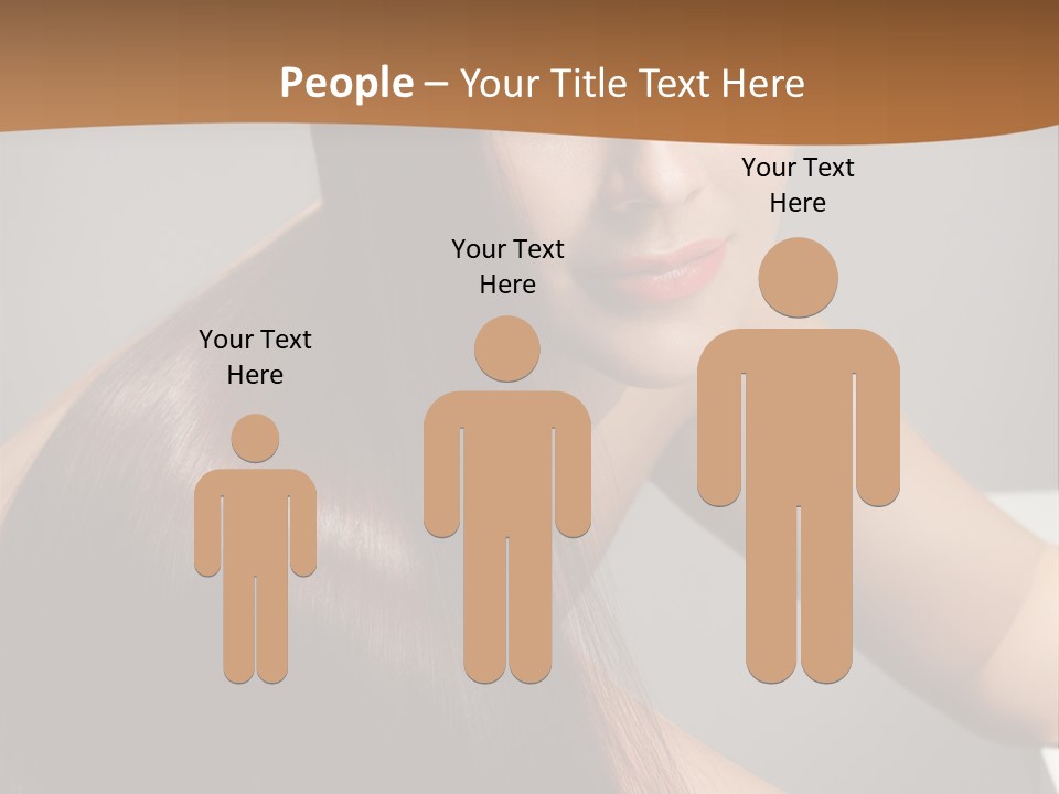 Face Head White PowerPoint Template