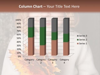 Orange Maple Hat PowerPoint Template