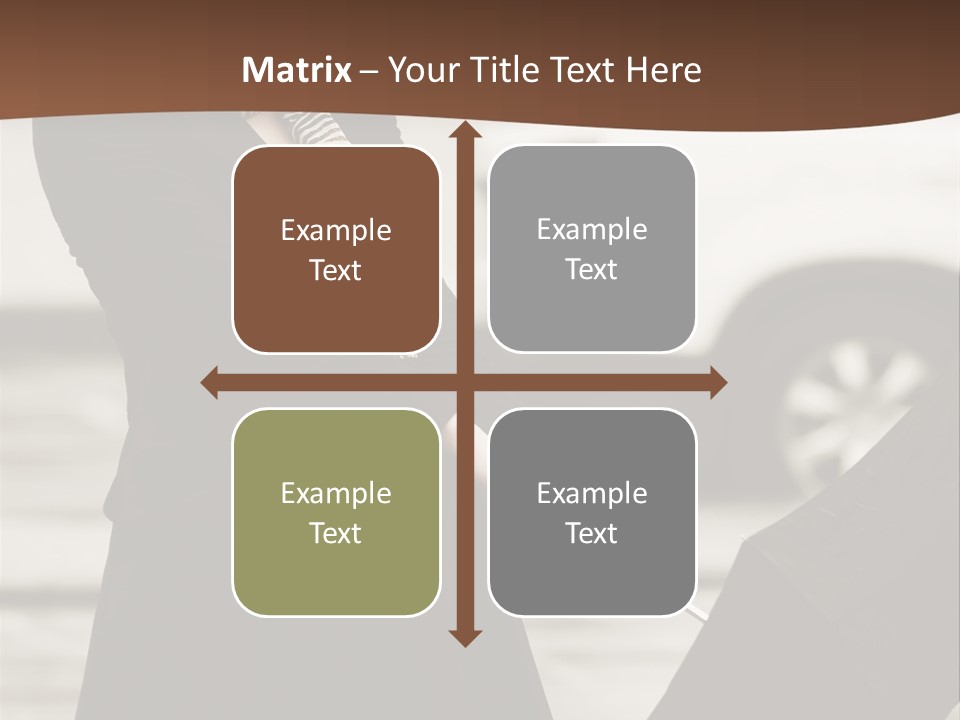 Blond Face Day PowerPoint Template