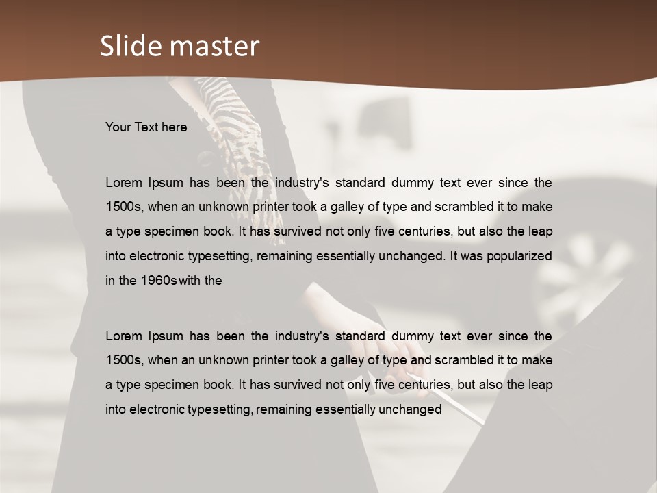 Blond Face Day PowerPoint Template