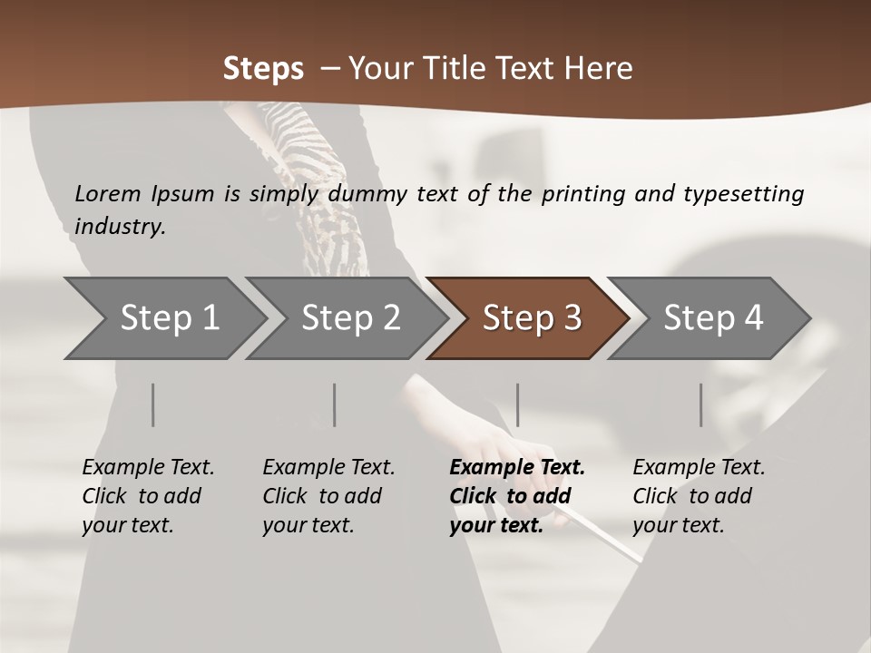 Blond Face Day PowerPoint Template