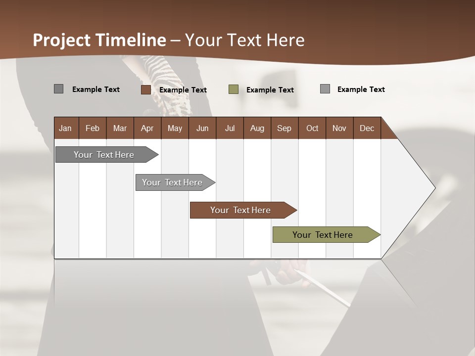 Blond Face Day PowerPoint Template