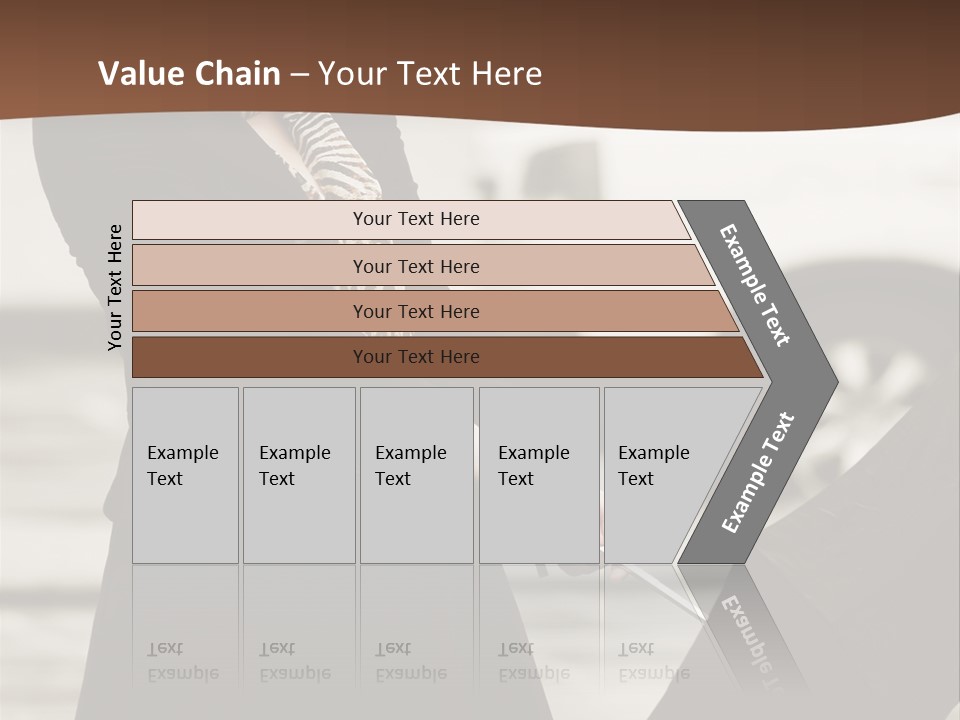 Blond Face Day PowerPoint Template