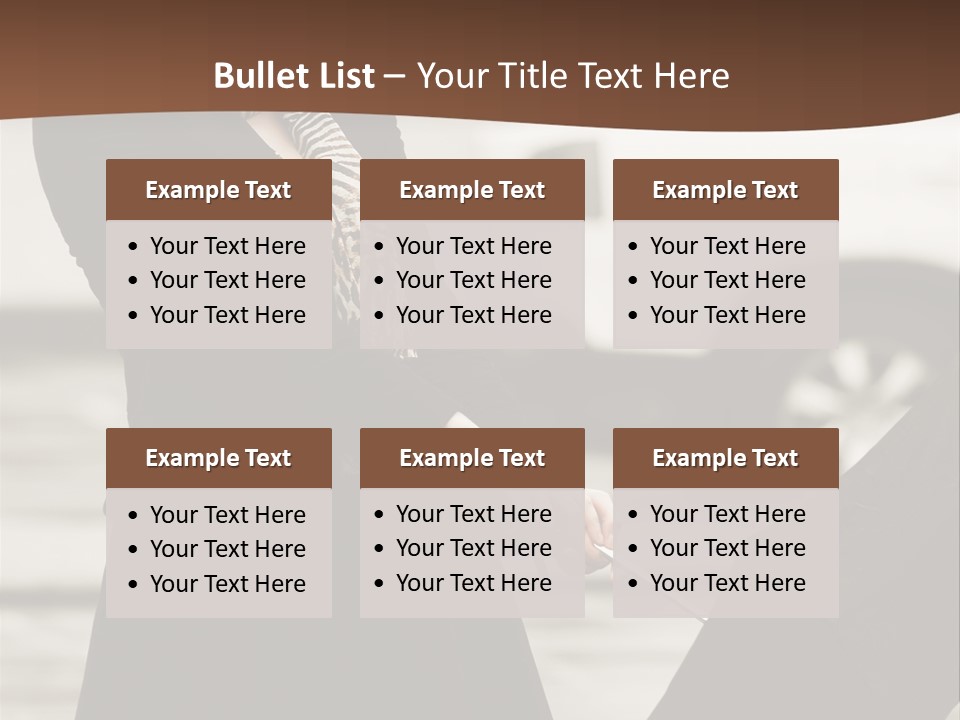 Blond Face Day PowerPoint Template