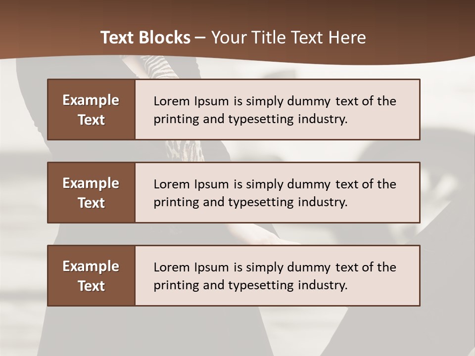 Blond Face Day PowerPoint Template