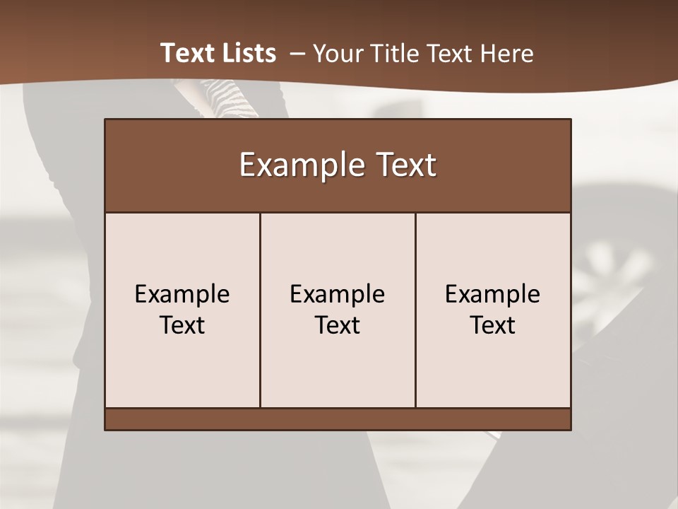 Blond Face Day PowerPoint Template