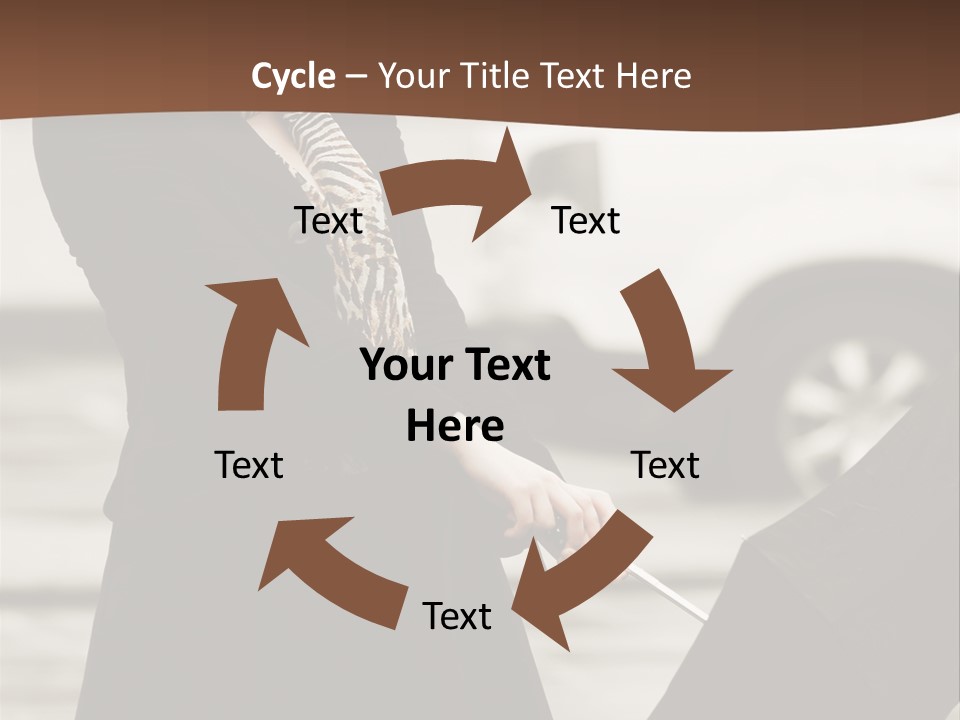 Blond Face Day PowerPoint Template