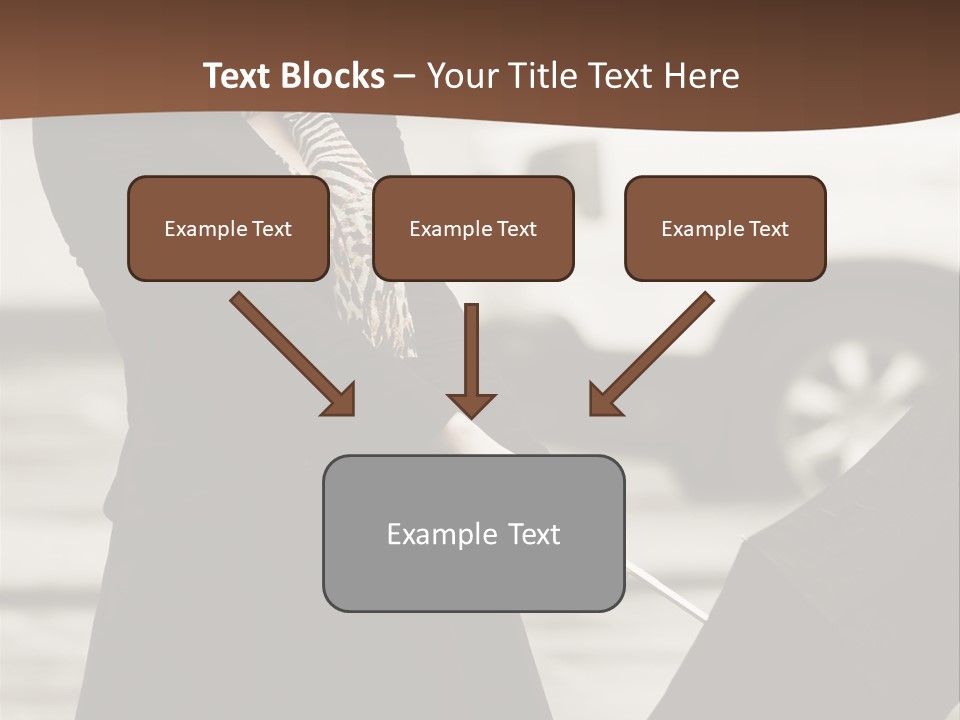 Blond Face Day PowerPoint Template