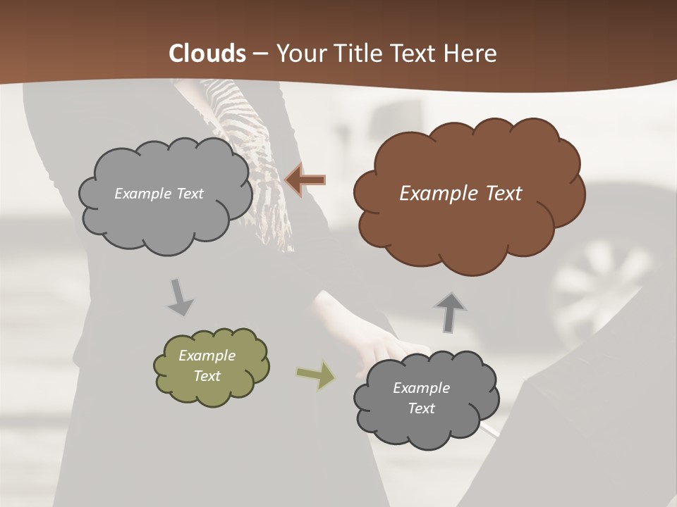 Blond Face Day PowerPoint Template