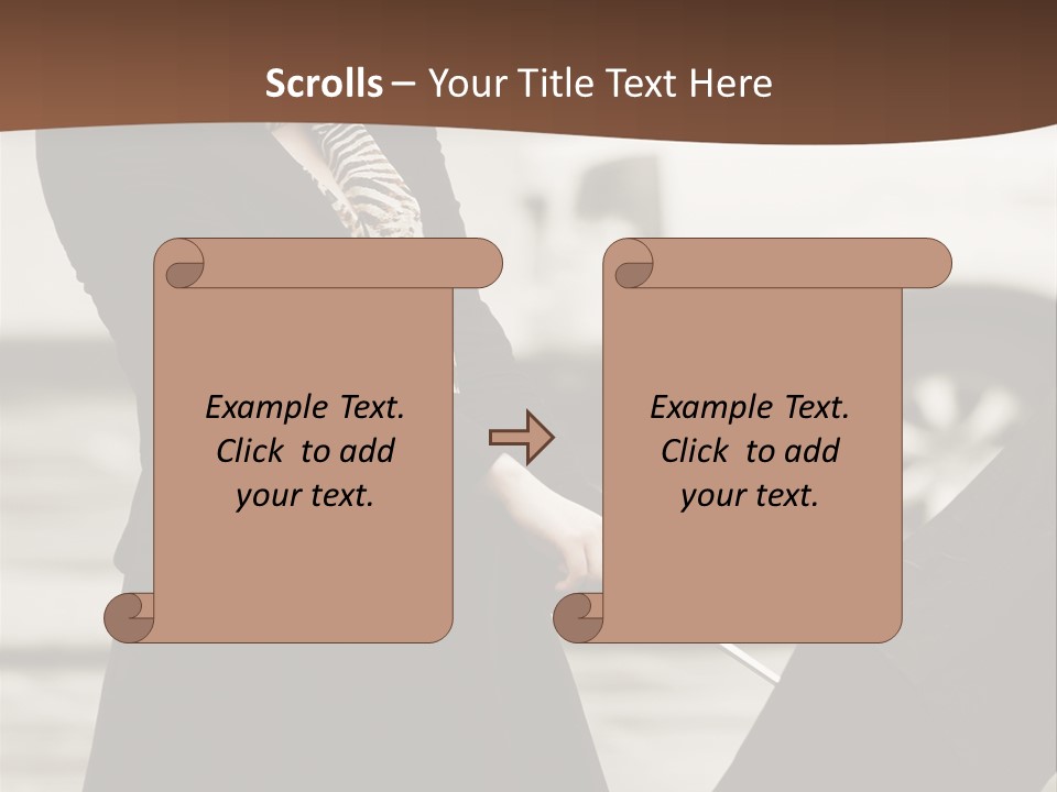 Blond Face Day PowerPoint Template