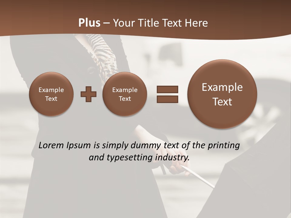 Blond Face Day PowerPoint Template