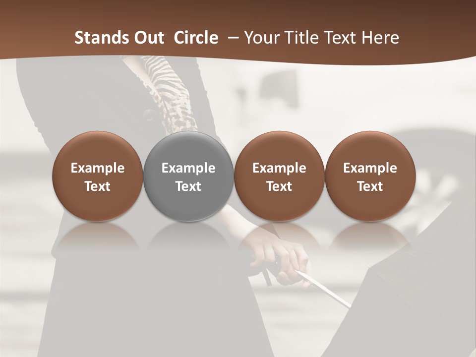 Blond Face Day PowerPoint Template